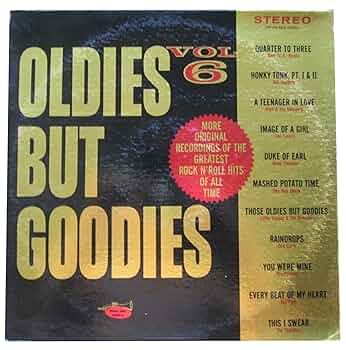 アメリカの懐メロ男性歌手のLP6枚セット“OLDIES BUT GOODIES“ Oldies But Goodies 6: Various Artists, Chandler/Doggett